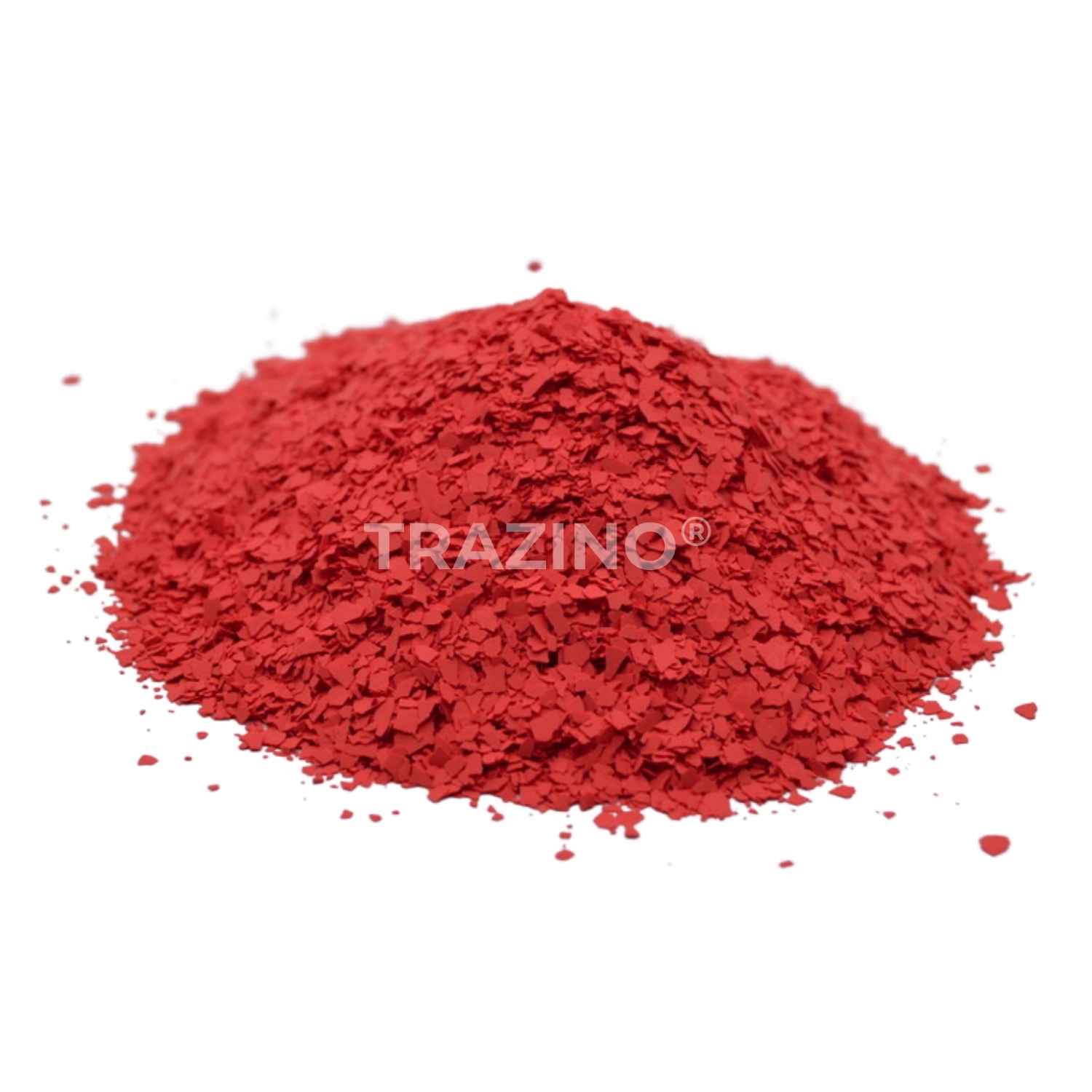 Trazino® Farbchips in Himbeere zum Einstreuen für Beschichtungen Trazino® Farbchips in Himbeere zum Einstreuen für Beschichtungen